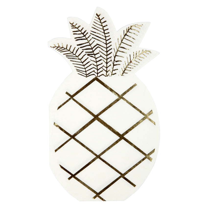 Servetele in forma de ananas