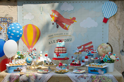 Fundal Candy Bar - Călătorii