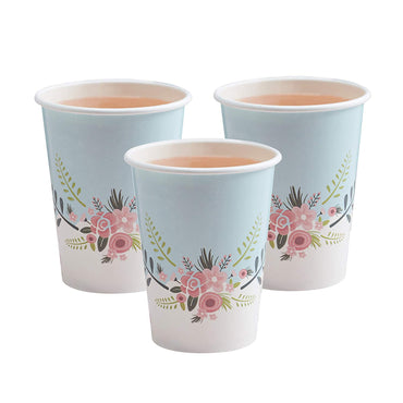Set 8 Pahare - Floral Fancy