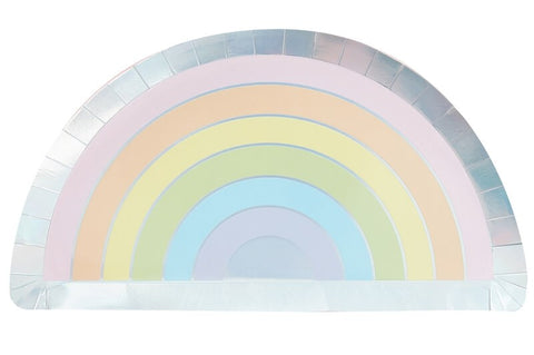 Set 8 Farfurii - Pastel Rainbow