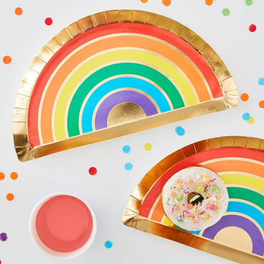 Set 8 Farfurii - Over the Rainbow